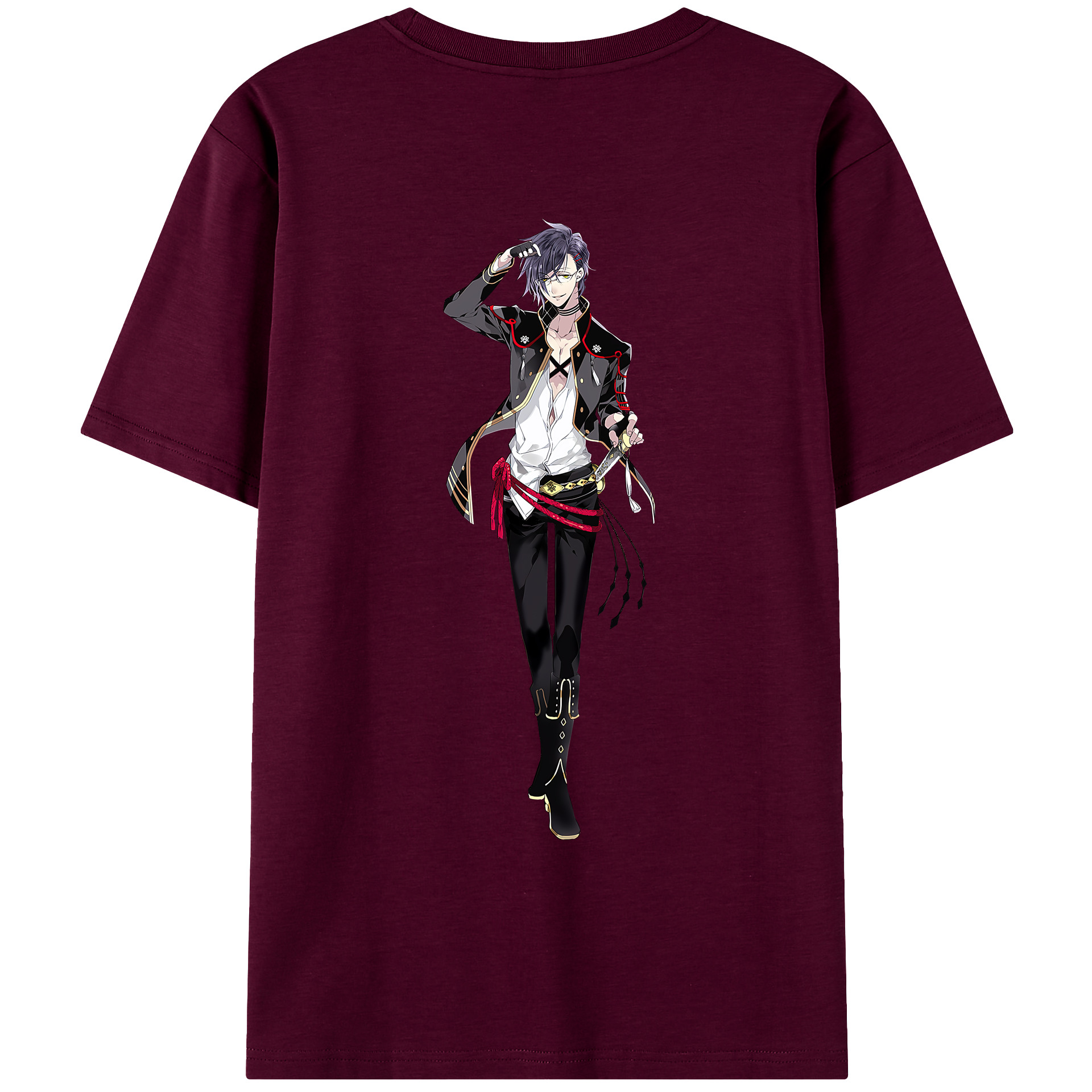 （画像用） 刀剣乱舞 Touken Ranbu レディース半袖Tシャツ(バックプリント)
